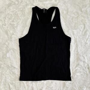 MP Men's Black Stringer Tank Top Medium